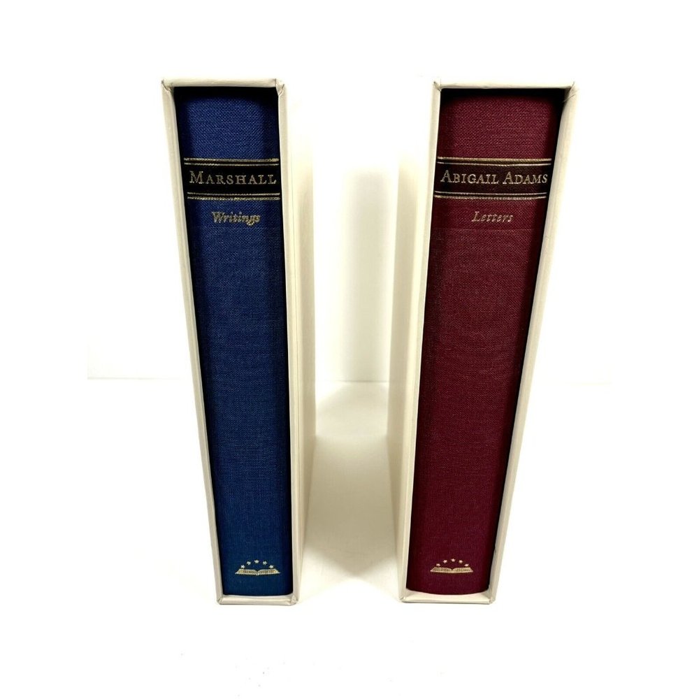 MARSHALL Writings & Abigail Adams Letters Library of America Books & Slip Covers - Picture 2 of 10